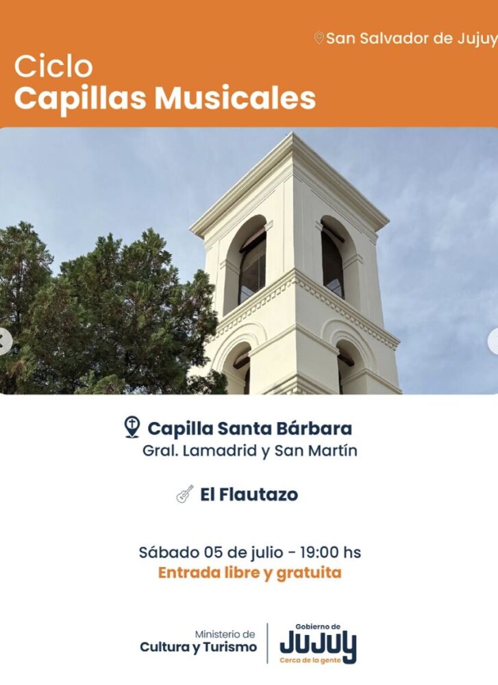 “Ciclo de Capillas Musicales Julio 2025” - Ojos del Mundo